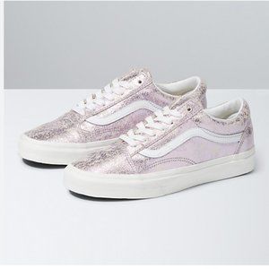 VANS Old Skool Rose Gold Skater Sneaker Shoes